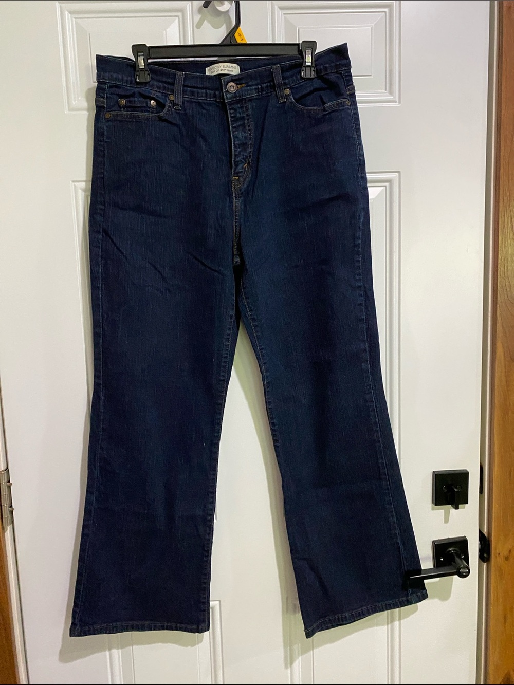 Levi's Navy Wide-Leg Jeans